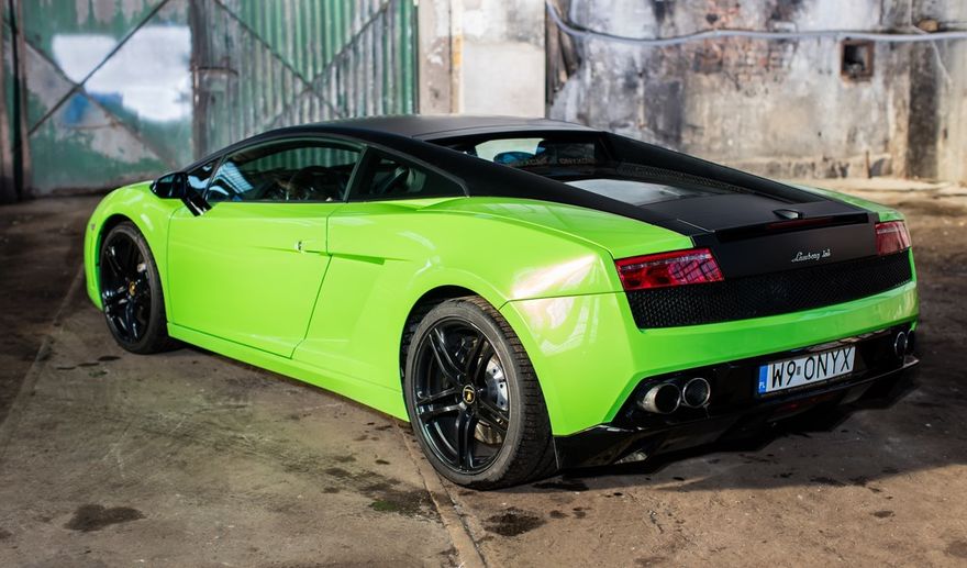 Przejażdżka Lamborghini po mieście