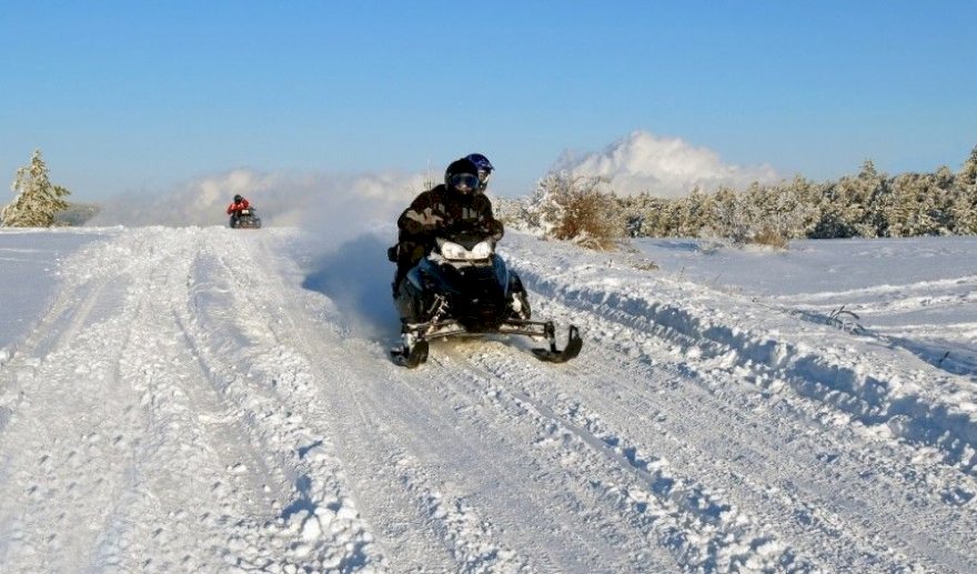 Wyprawa na skuterze śnieżnym z przewodnikiem - #1