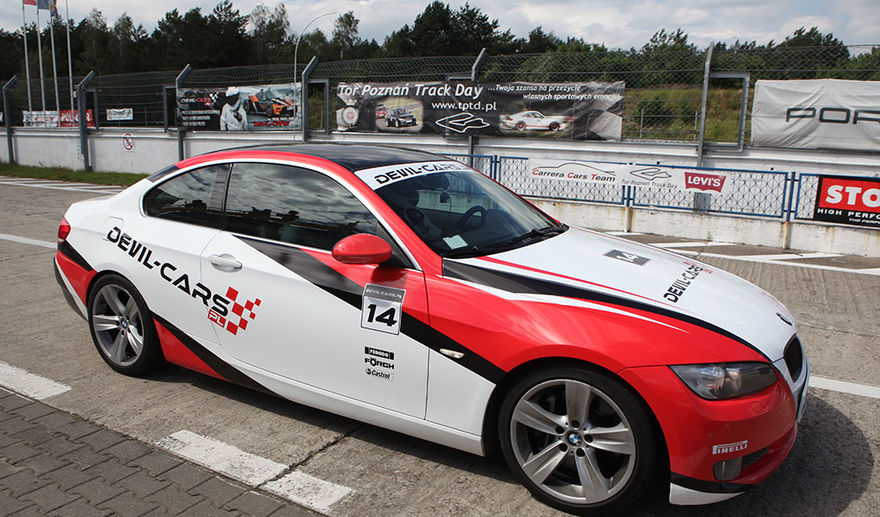 Jazda BMW BiTurbo - pasażer