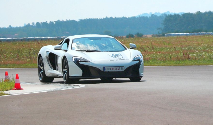 Jazda McLaren 650S - pasażer