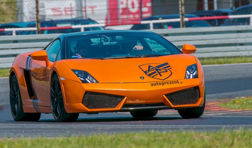 Jazda Lamborghini Gallardo - pasażer