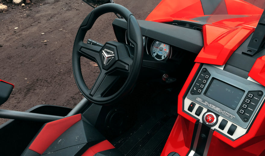 Jazda Polaris Slingshot - pasażer - #3