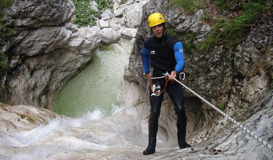 Canyoning w Słowenii - Bovec - #3