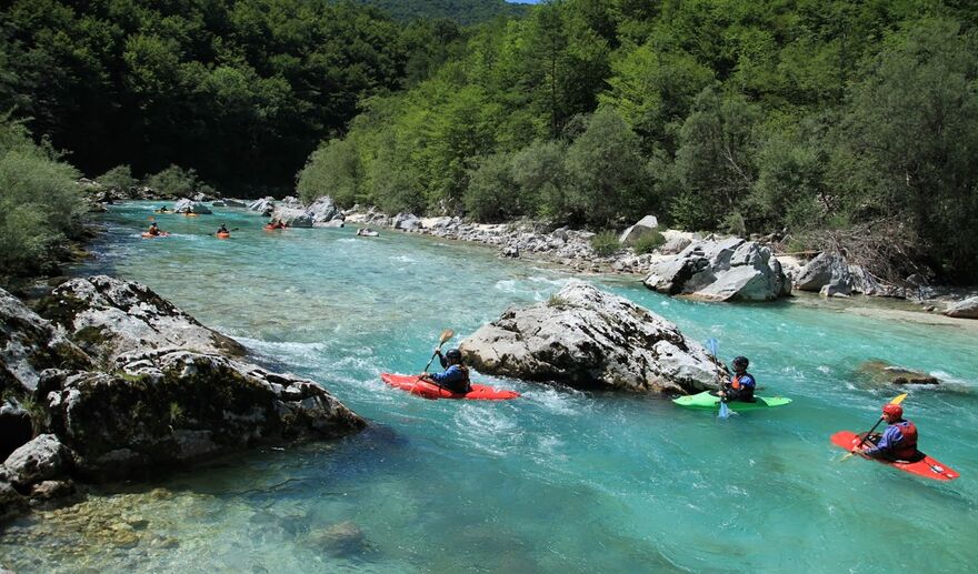 Spływ kajakiem rzeką Soca - Słowenia (Bovec) - #3