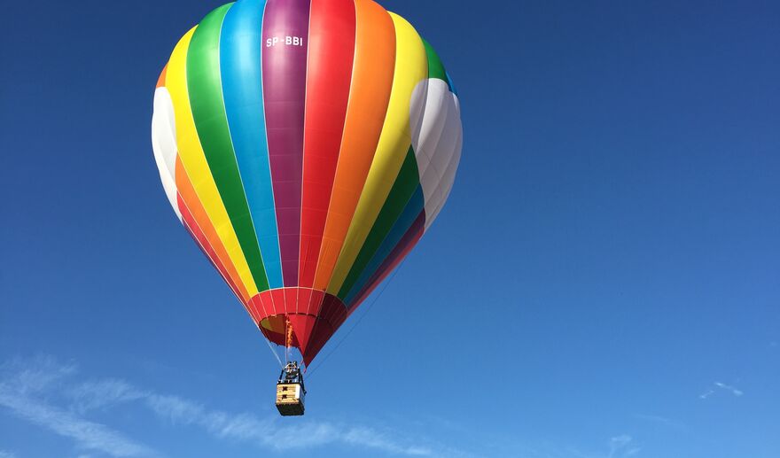 Skok spadochronowy z balonu - #2