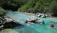 Spływ kajakiem rzeką Soca - Słowenia (Bovec) - zdjęcie małe #3