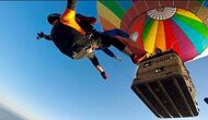 Skok spadochronowy z balonu - zdjęcie małe #1