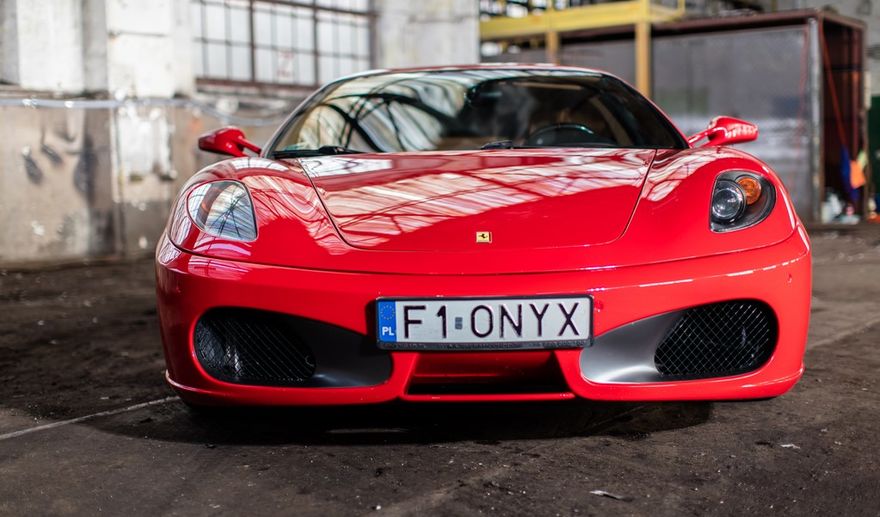 Jazda Ferrari po mieście - #1