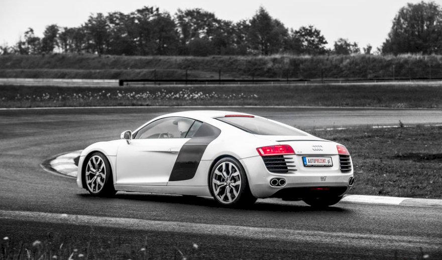 Jazda Audi R8 V8 - kierowca - #2