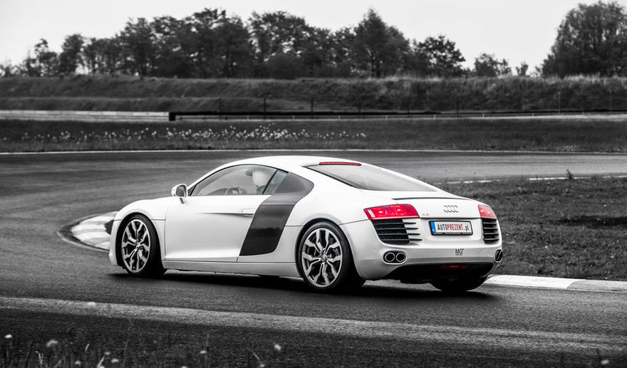 Jazda Audi R8 po mieście - #3