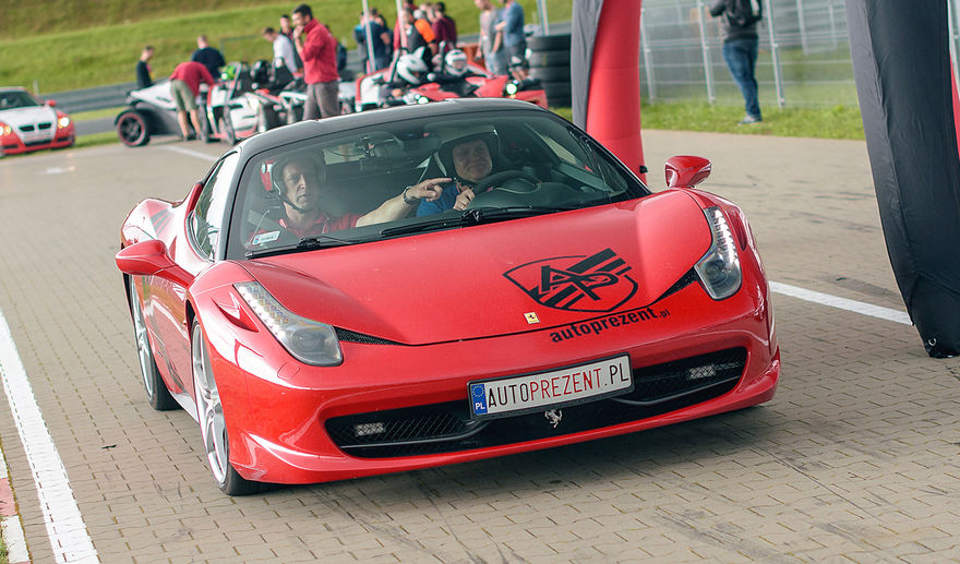 Jazda Ferrari F458 Italia - kierowca - #5