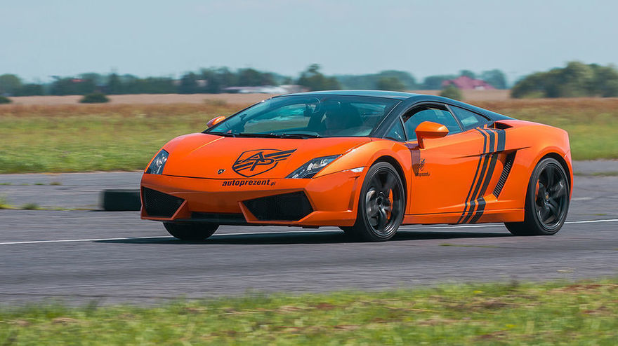 Jazda Lamborghini Gallardo i Ferrari F430 - kierowca - #1