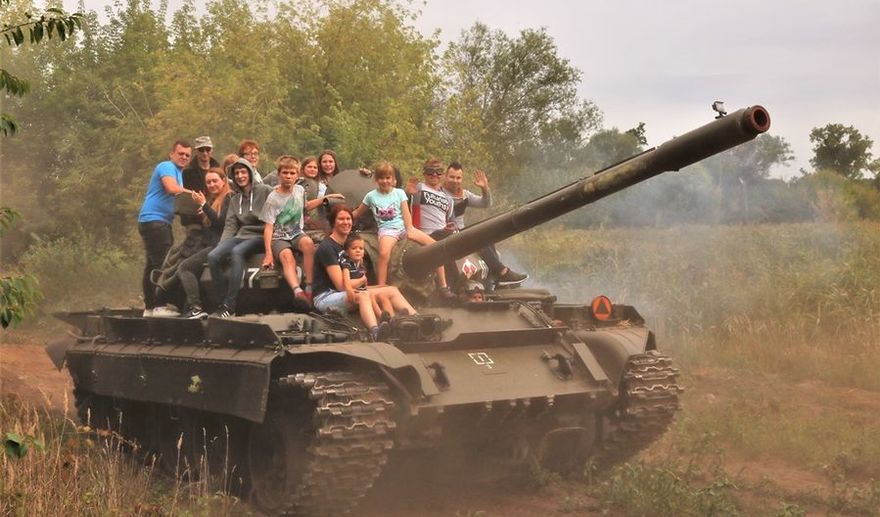 Przejażdżka Czołgiem T 55 - #1