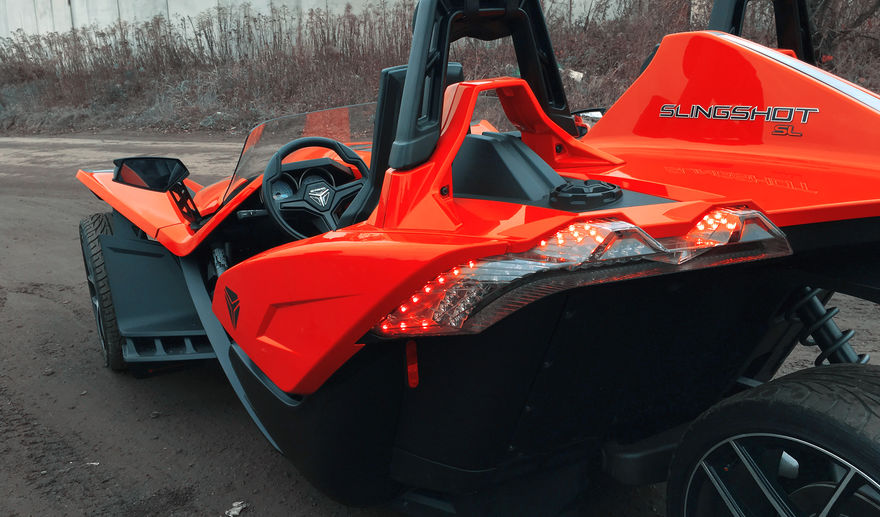 Jazda Polaris Slingshot - pasażer - #2
