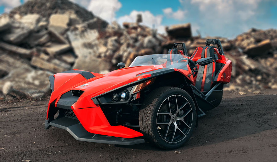 Jazda Polaris Slingshot - pasażer - #6