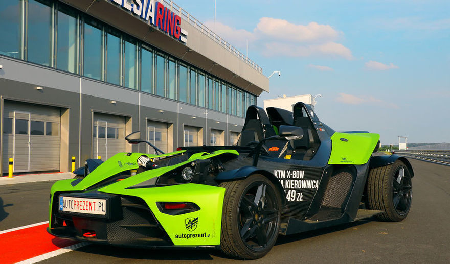 Jazda bolidem KTM XBOW - kierowca - #1