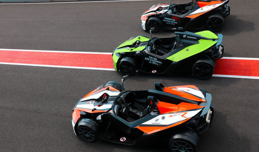 Jazda bolidem KTM XBOW - kierowca - #6