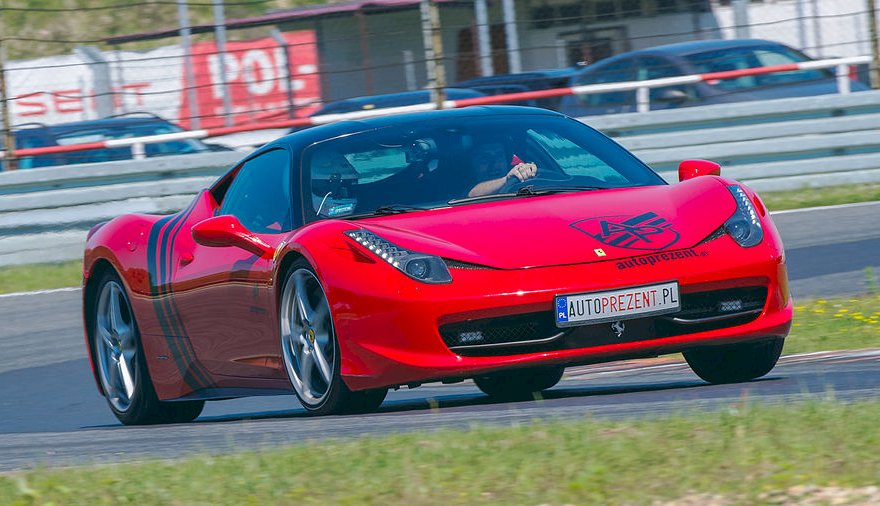 Jazda Ferrari F458 Italia - kierowca - #1