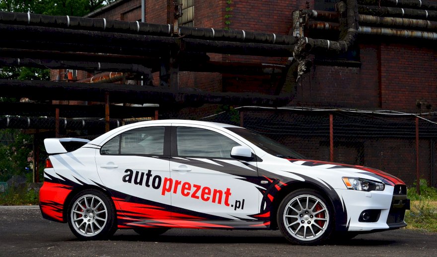 Jazda Mitsubishi EVO - kierowca - #1