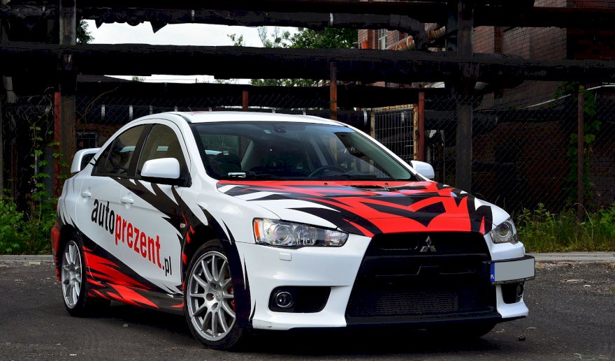 Jazda Mitsubishi EVO - kierowca - #2