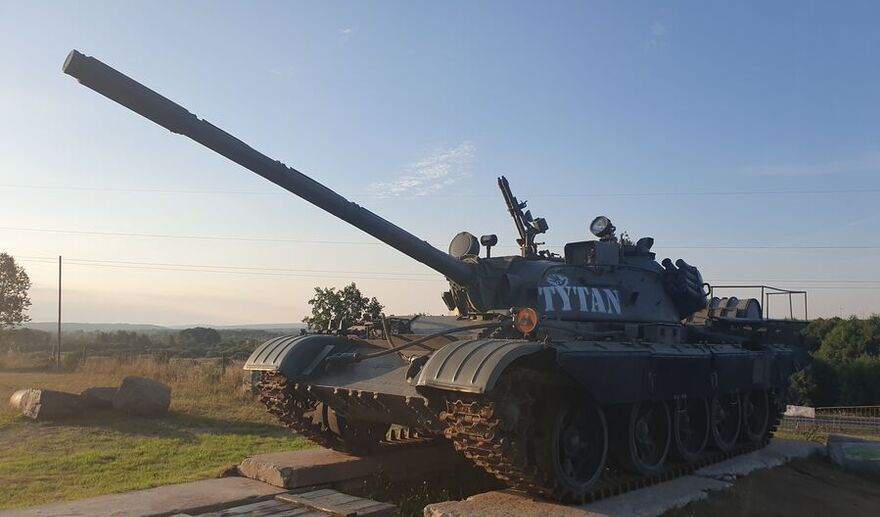 Przejażdżka Czołgiem T 55 - #1