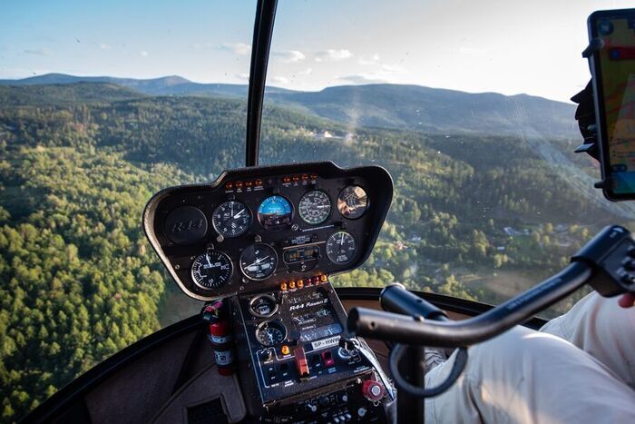 Zaręczynowy lot helikopterem - #2