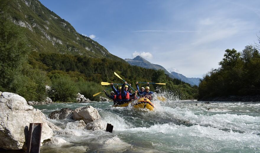 Rafting rzeką Soca w Słowenii - #1