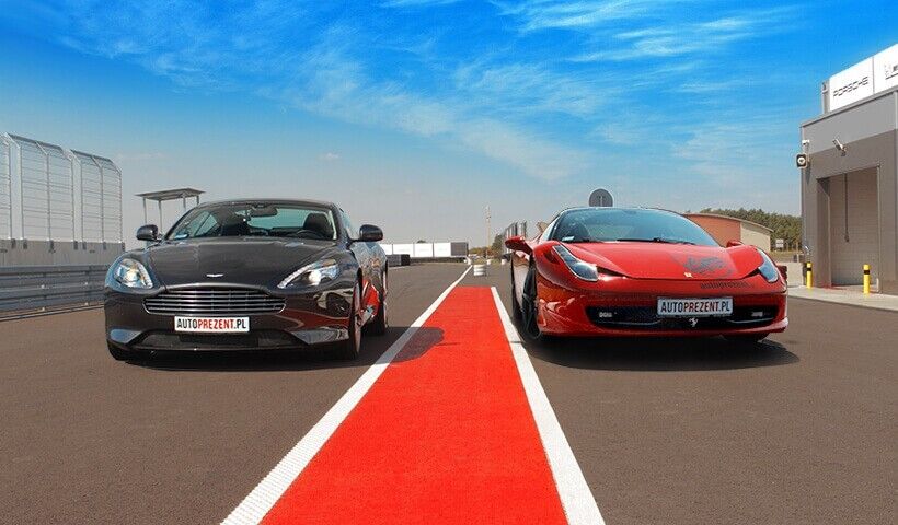 Jazda Ferrari Italia i Aston Martin DB9 - kierowca - #1