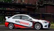Jazda Mitsubishi EVO - kierowca - #1