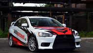 Jazda Mitsubishi EVO - kierowca - #1