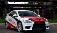 Jazda Mitsubishi EVO - kierowca - #2