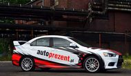 Jazda Mitsubishi EVO - kierowca - #1